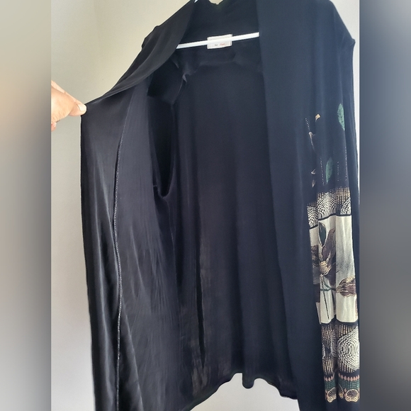 Ls collections by sunu open front size L gold  flowers design. - Picture 6 of 13